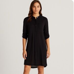 3.1 Phillip Lim Wool Cashmere Blend Black Sweater Dress Size M | Lightweight